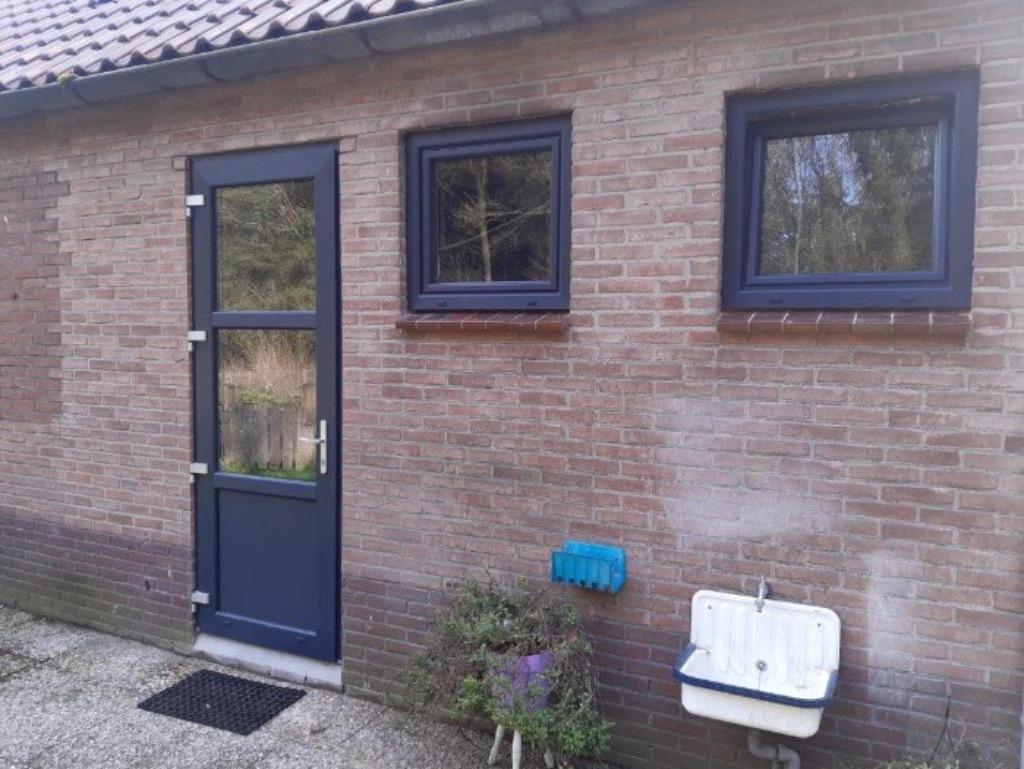 Achterdeuren in kunststof. Vele kleuren en mogelijkheden, Ophalen, Kunststof, Deurkozijn, 225 cm of meer