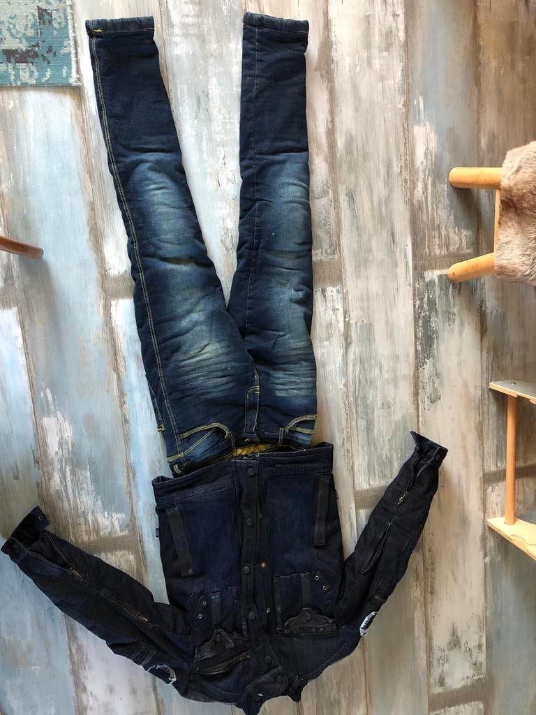 Motorkleding Restyle Jeans (Als nieuw), Motoren, Kleding | Motorkleding, Ophalen of Verzenden, Tweedehands, Broek | textiel