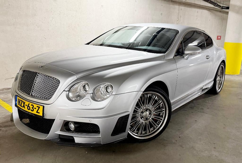 Bentley Continental GT 6.0 W12 WALD Fiscale waarde €22.000,-, Auto's, Bentley, Automaat, Zwart, 12 cilinders, Leder