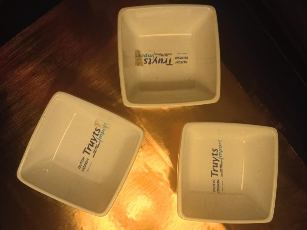 Tapa/sushi/eet bakjes melanine ( onverwoestbaar)  nieuw, Ophalen of Verzenden, Nieuw