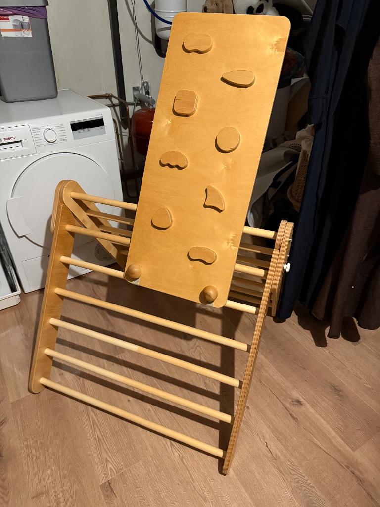 Pikler driehoek, Kinderen en Baby's, Speelgoed | Houten speelgoed, Ophalen, Zo goed als nieuw