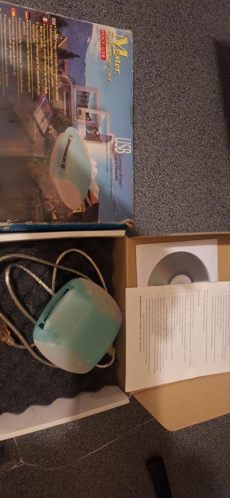 Master Compact Flash Card USB Reader - Vintage!, Ophalen of Verzenden, Gebruikt, Master