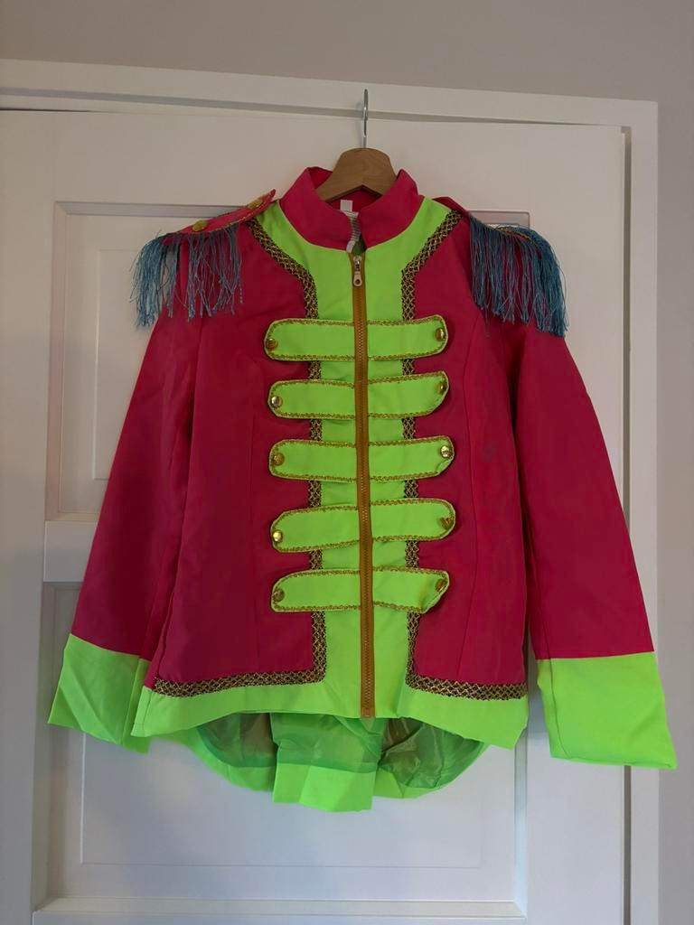 Beatles jasje maat 36/38, Kleding | Heren, Carnavalskleding en Feestkleding, Zo goed als nieuw, Ophalen of Verzenden