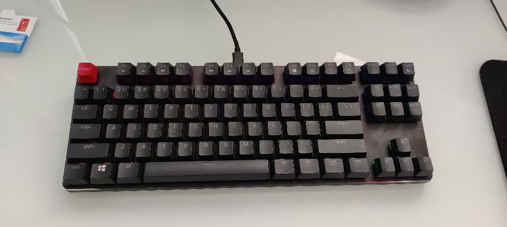 Glorious GMMK TKL custom keyboard, Ophalen of Verzenden, Zo goed als nieuw, Gaming toetsenbord, Bedraad