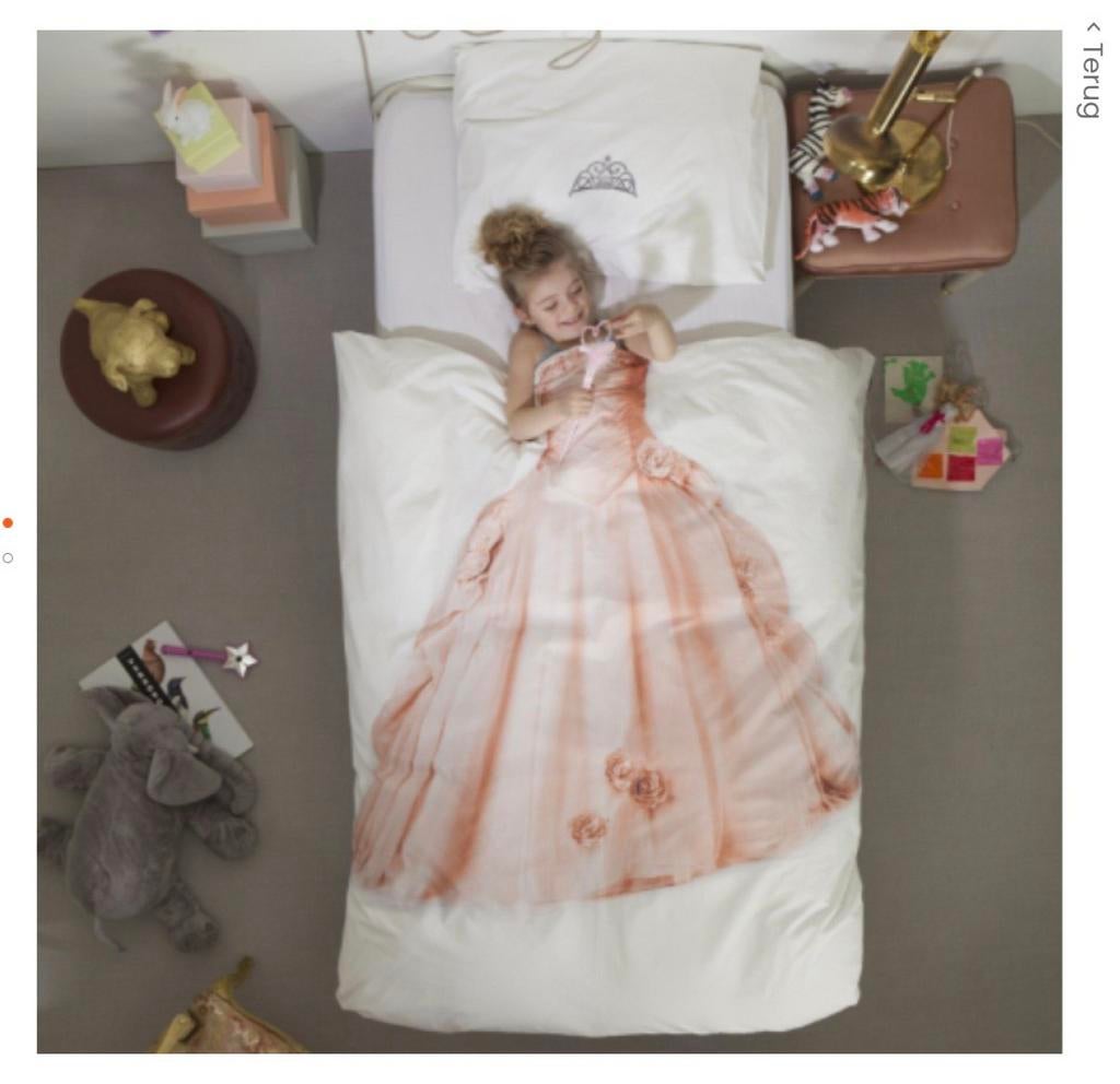 Snurk amsterdam Dekbedovertrek 1persoons, Eenpersoons, Wit, Dekbedovertrek, Ophalen of Verzenden