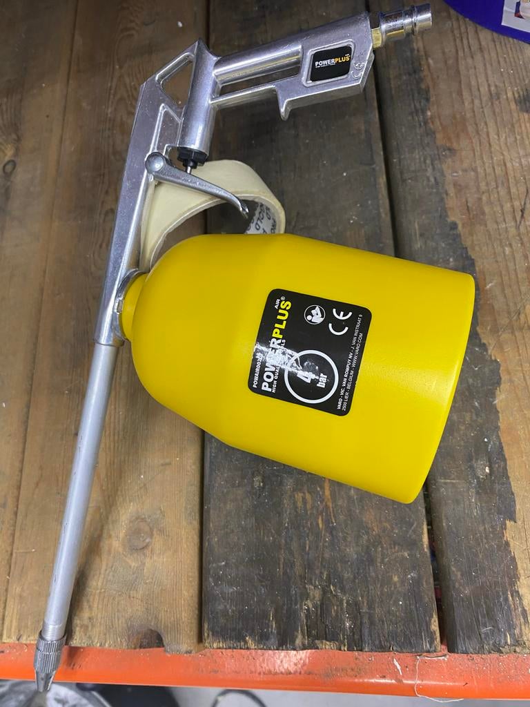 Powerplus verfspuit nieuw, Doe-het-zelf en Verbouw, Gereedschap | Overige machines, Ophalen of Verzenden, Nieuw