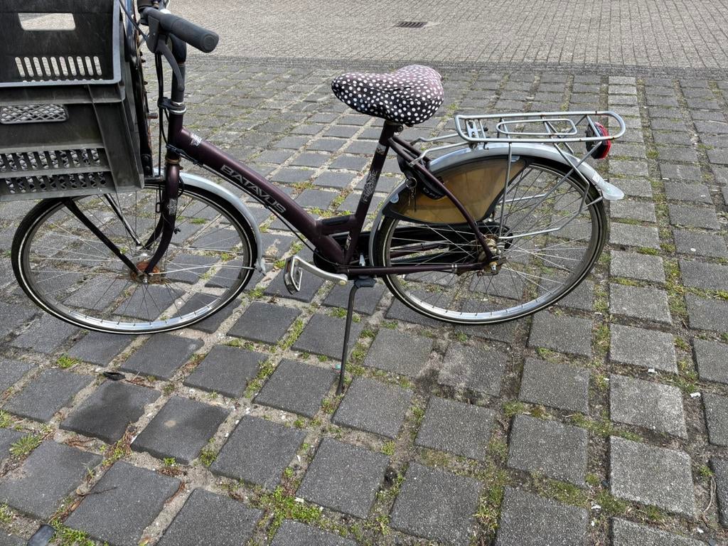 Batavus dames fiets laag model (52) opknapper, Fietsen en Brommers, Ophalen, Gebruikt, Versnellingen, Batavus