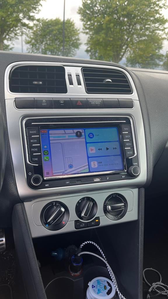 🚗 Apple carplay / radio scherm volkswagen Skoda inc montage, Auto diversen, Autoradio's, Ophalen of Verzenden, Zo goed als nieuw