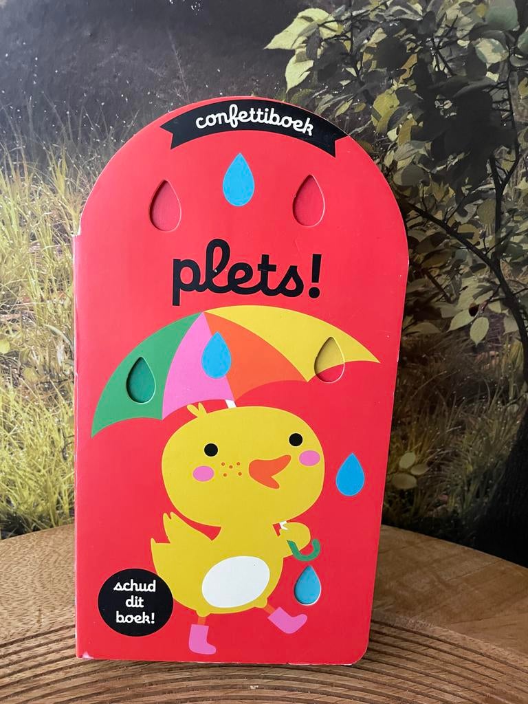 Plets! Confettiboekje - Schud dit boek!, Ophalen of Verzenden, Nieuw, Uitklap-, Voel- of Ontdekboek, 1 tot 2 jaar