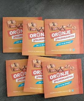 Oranje Spelerskaarten - AH (van EK 2024), Albert Heijn, Ophalen of Verzenden