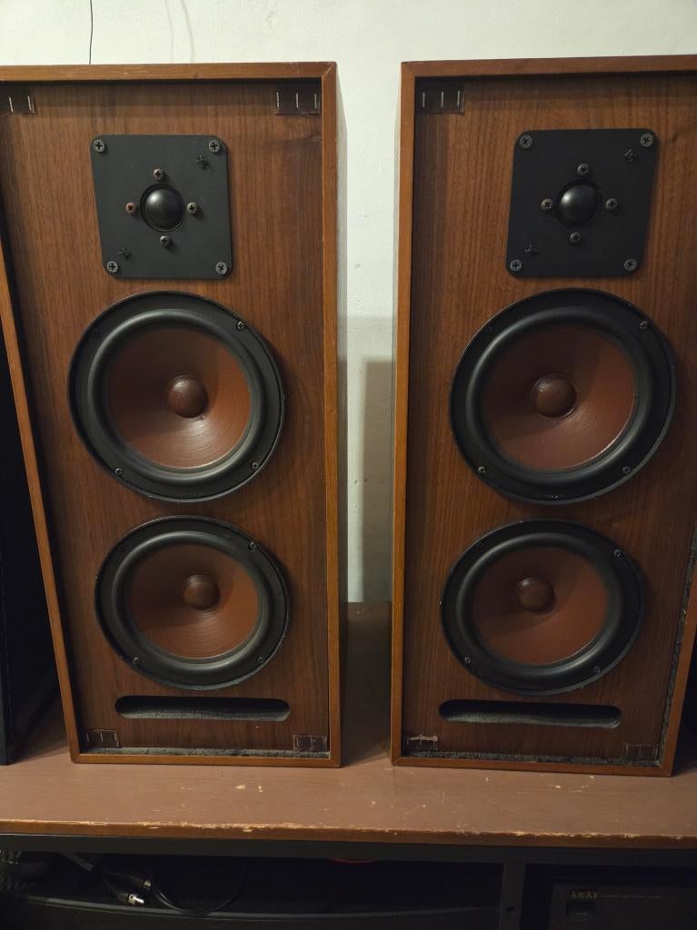 Audiolab Canton Vintage speakers met top sound, Audio, Tv en Foto, Luidsprekers, Zo goed als nieuw, 60 tot 120 watt, Front, Rear of Stereo speakers
