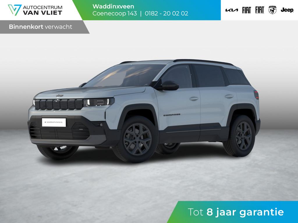 Jeep Compass 1.2 e-Hybrid First Edition | Adapt. Cruise | Ca, 145 pk, Stof, 1199 cc, Met garantie (alle)