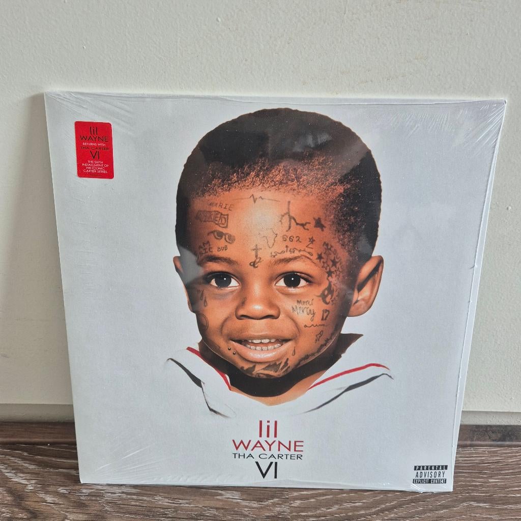 Lil Wayne - Tha Carter VI - Red Vinyl met Signed Insert, Ophalen of Verzenden, 2000 tot heden, Nieuw in verpakking, 12 inch