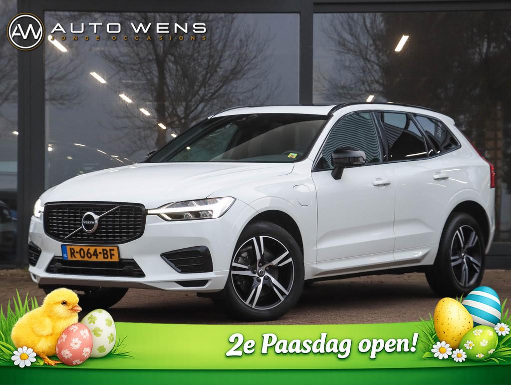 Volvo XC60 T6 Recharge AWD R-Design Leder Pano BLIS Harman K, Gebruikt, Euro 6, 1969 cc, Leder en Stof