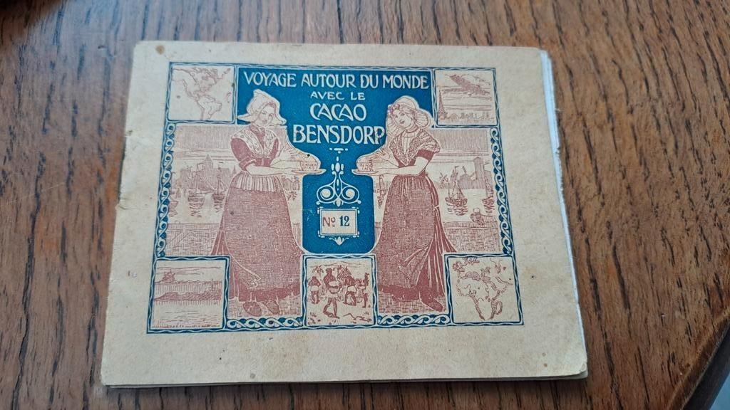 CACAO BENSDORP boekje REIS OM DE WERELD  Venetië 1900- 1914, Verzenden, Gebruikt, Overige typen
