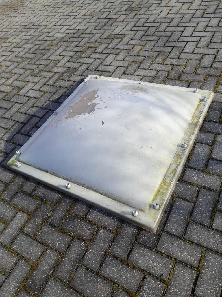 lichtkoepel kap broeiraam, Doe-het-zelf en Verbouw, Glas en Ramen, Gebruikt, Minder dan 80 cm, 80 tot 120 cm, Overige typen