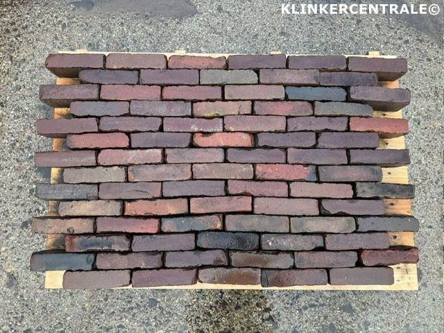 800m2 rood paars gebakken klinkers waalformaat straatstenen, Bij dit gebruikte product niet te achterhalen, Gebruikt, Verzenden