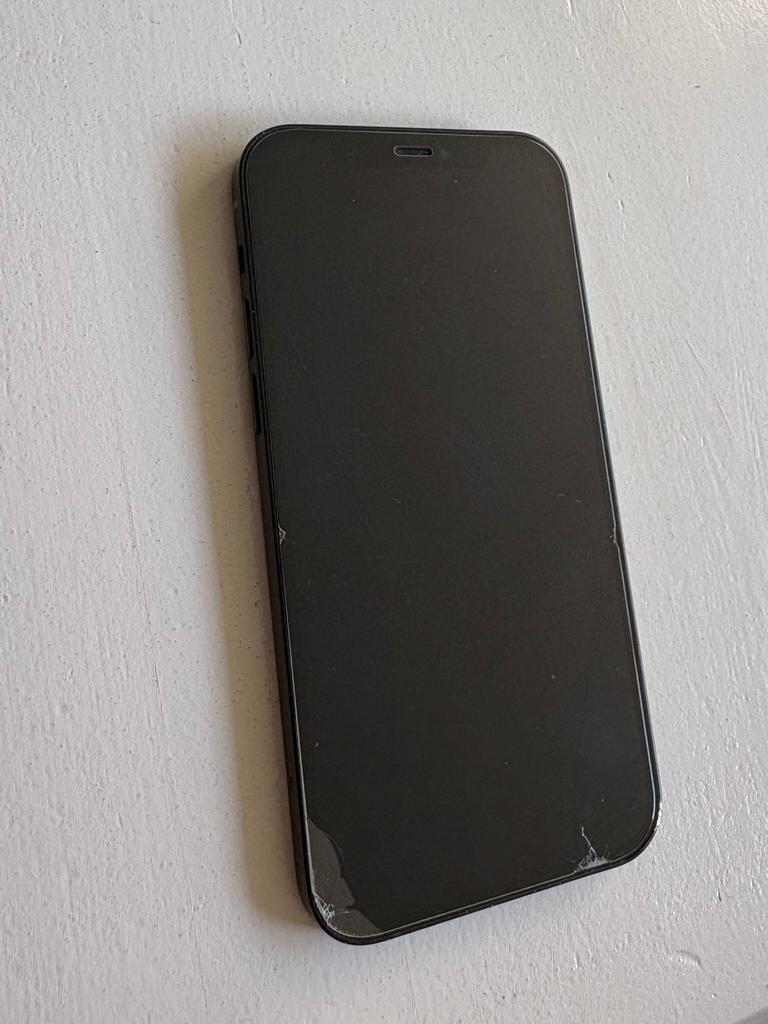 Zwarte iPhone 12, Ophalen, Gebruikt, Zwart, Zonder abonnement