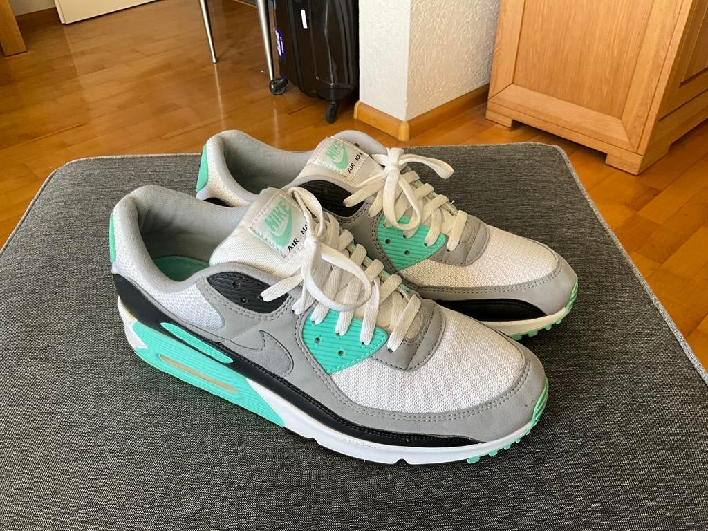 Nike air max 90 47,5 US13, Verzenden, Wit, Sneakers of Gympen, Zo goed als nieuw