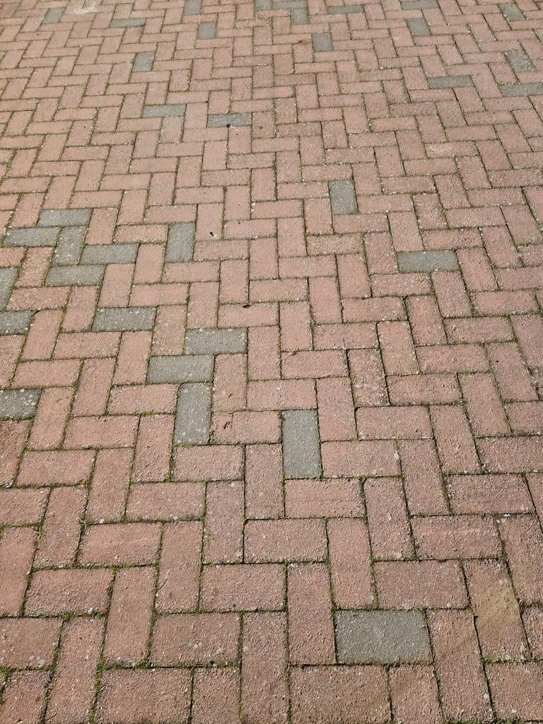 Klinker 20x10x6, plm 90m2. Met facet! Liggen nu op de kop., Ophalen, Beton, Klinkers