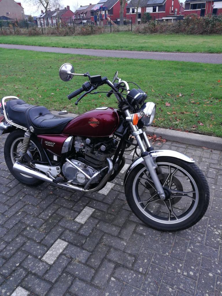 Motoren motor oldtimers Suzuki 450 cc 1989, Motoren, Ophalen of Verzenden