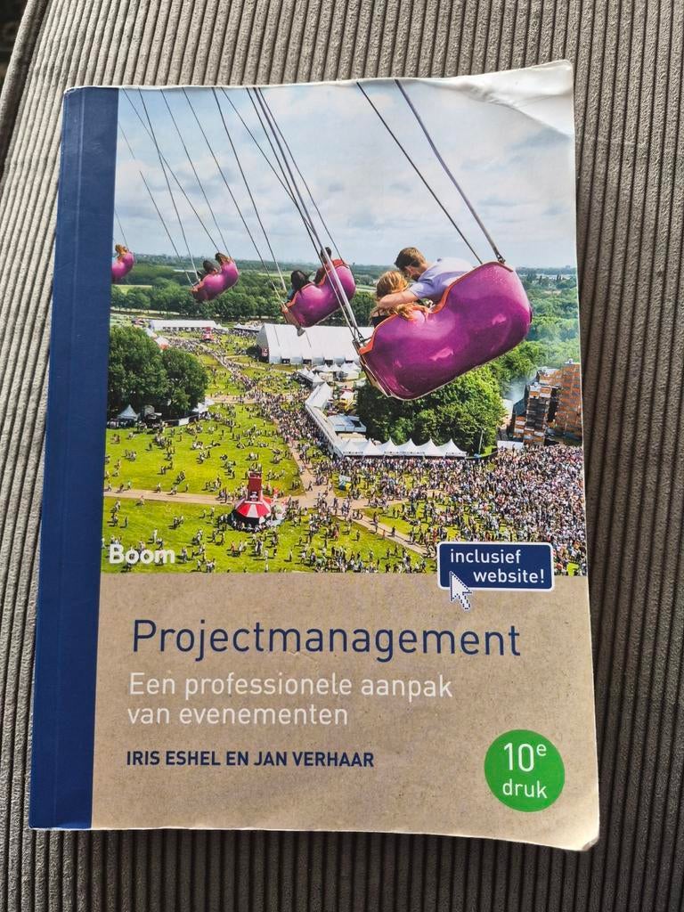 Projectmanagement. Een professionele aanpak van evenementen., Boeken, Iris Eshel, HBO, Beta, Ophalen
