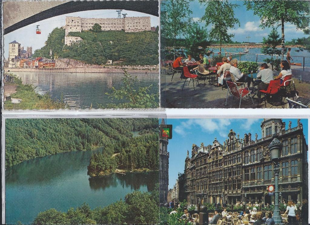 31 Ansichtkaarten van Belgie Zoals Brussel Brugge etc., Ophalen of Verzenden, 1960 tot 1980, Gelopen, Antwerpen