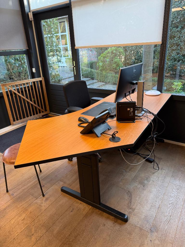 Buro,s 3x, Ophalen, Gebruikt, Computerbureau, Modern