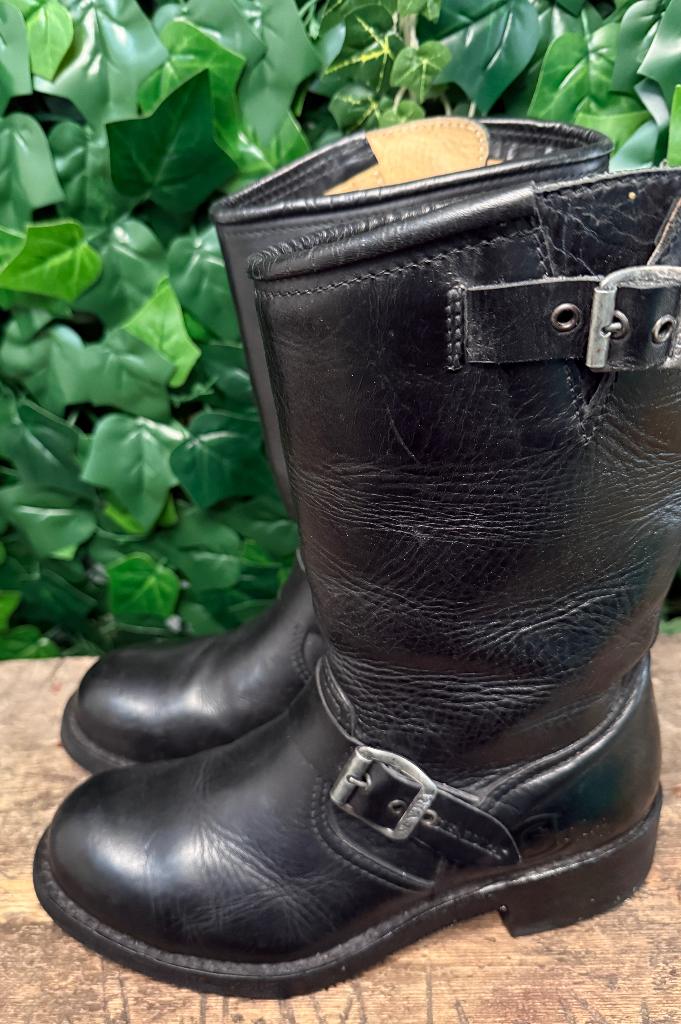 Bijna  Nieuwe mooie biker boots van Sendra maat 42, Sendra, Zwart, Boots, Ophalen of Verzenden