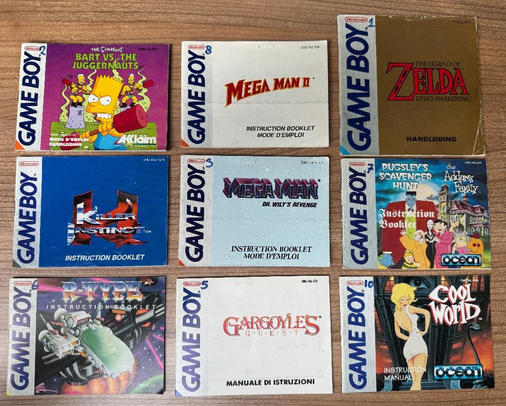 Nintendo Gameboy handleidingen (Booklets) vanaf 10 Euro, Avontuur en Actie, Gebruikt, 1 speler, Ophalen of Verzenden