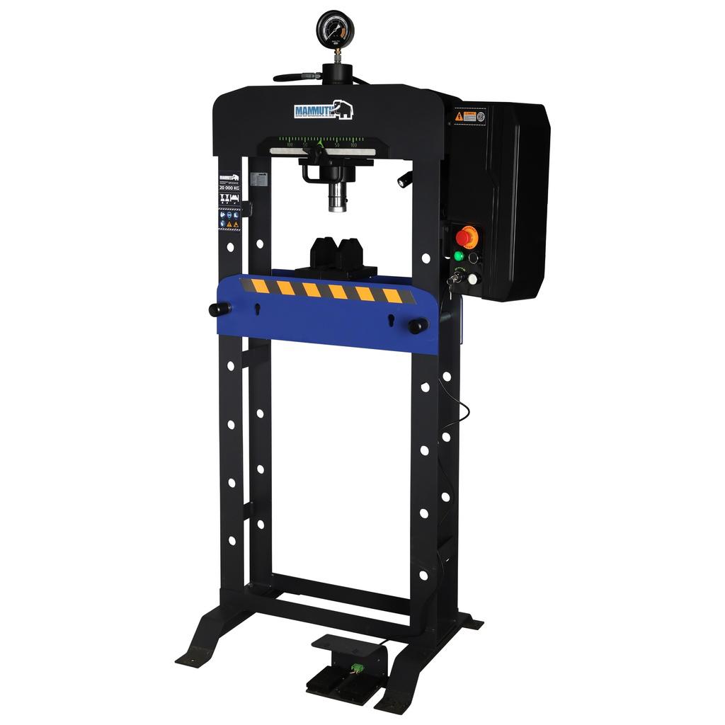 Mammuth werkplaatspers 20 ton elektrisch X-Serie / Nieuw, Ophalen of Verzenden, Nieuw