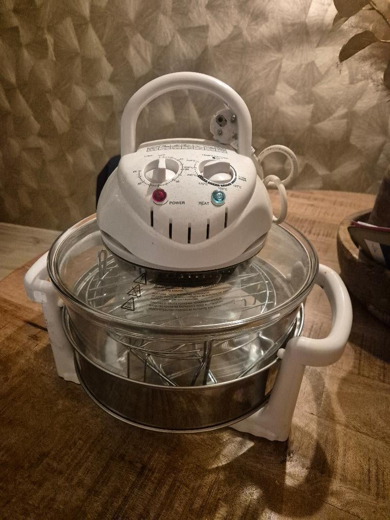 Halogeen oven / Heteluchtoven, Ophalen, Minder dan 45 cm, Gebruikt, Oven met grill