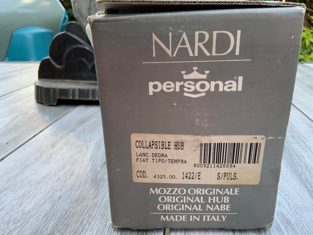 Nardi stuurnaaf Lancia Dedra Fiat Tipo Tempra, Ophalen of Verzenden, Nieuw, Lancia