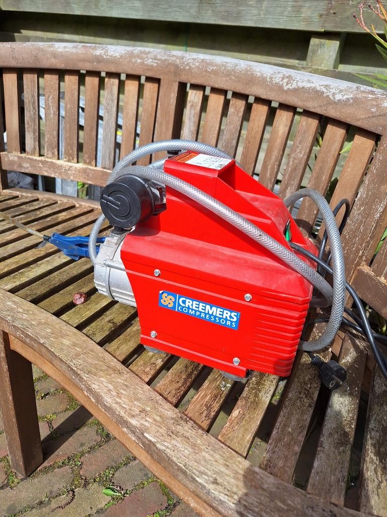 Creemers kleine compressor, Minder dan 25 liter, Ophalen, Minder dan 200 liter/min