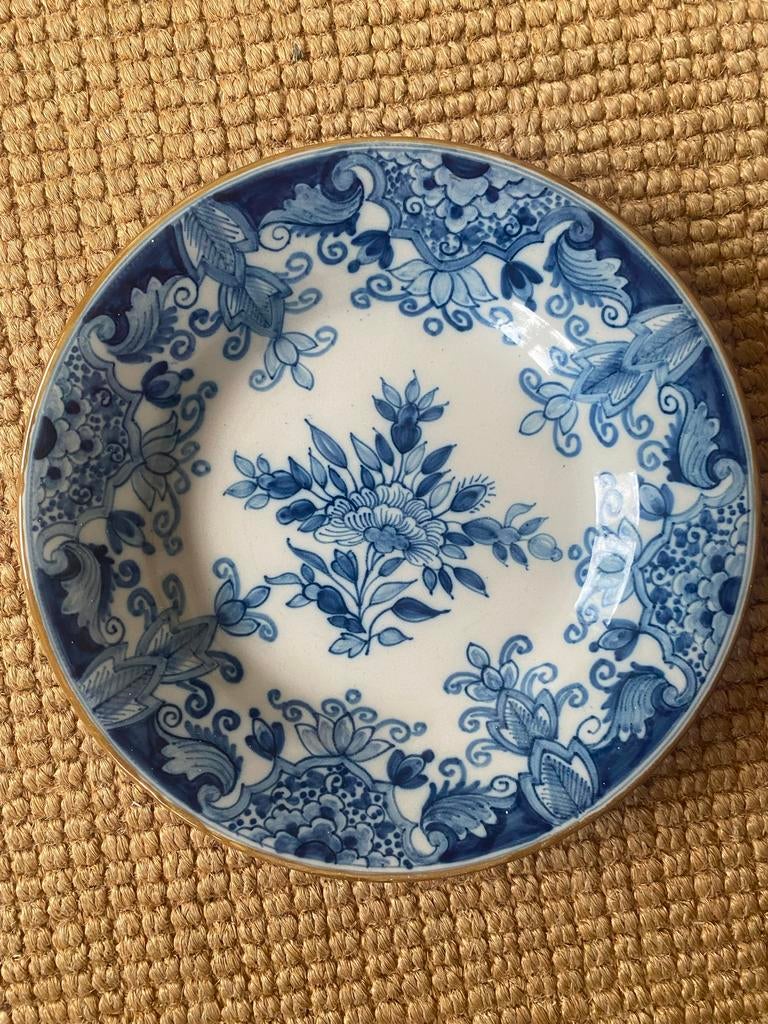 Makkumer aardewerk bord 23cm, Antiek en Kunst, Antiek | Wandborden en Tegels, Ophalen