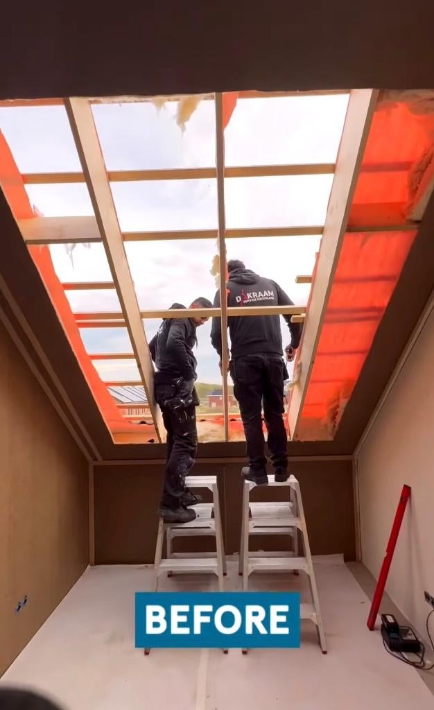 dakraam montage: Fakro , luxstra , velux, Ophalen, Minder dan 80 cm, 80 tot 120 cm, Dubbelglas