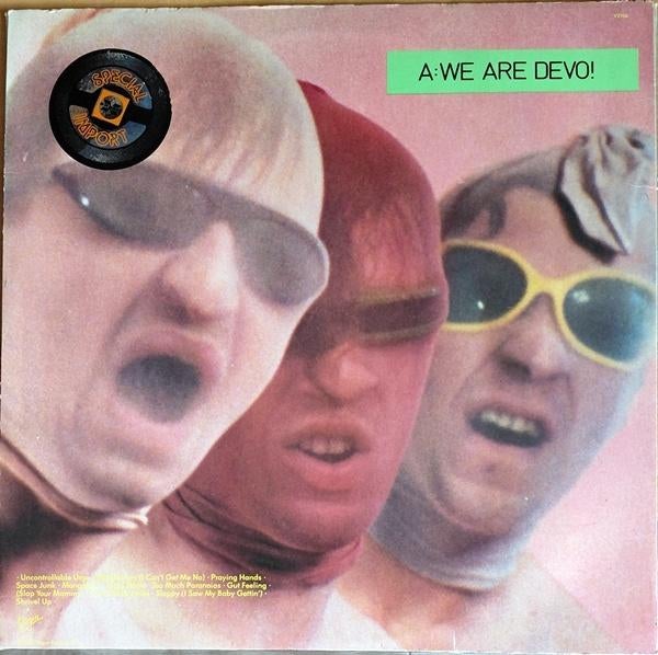 Devo - Q: Are We Not Men? A: We Are Devo!   (Blauw Vinyl), Ophalen of Verzenden, Zo goed als nieuw, 12 inch, Overige genres
