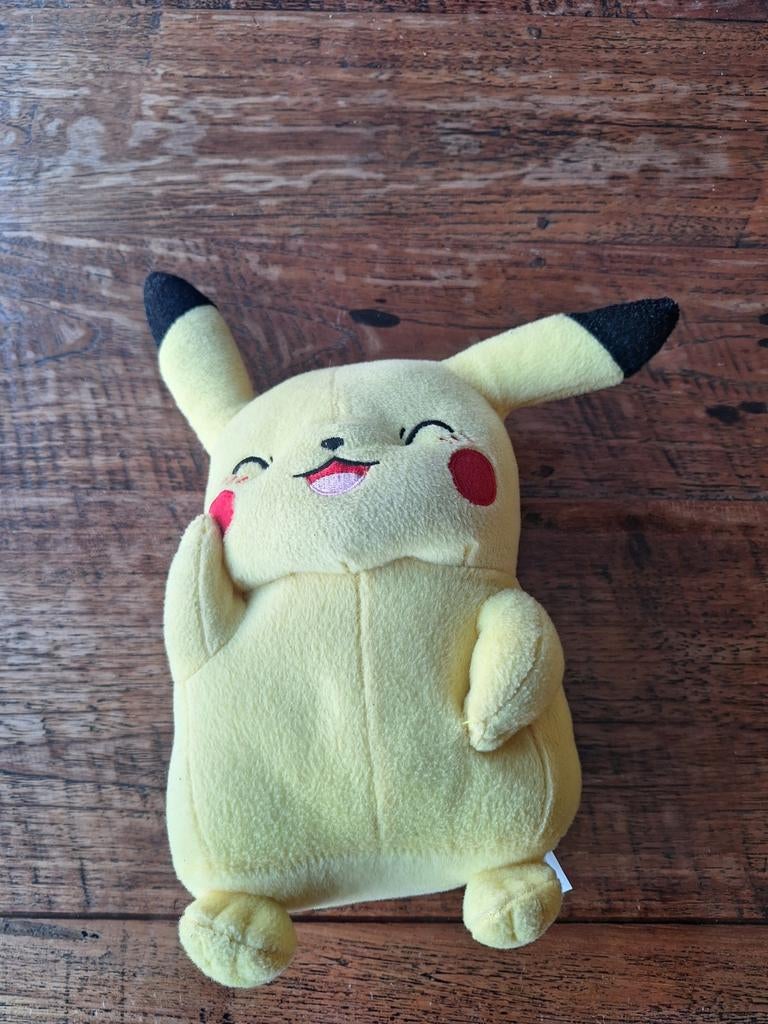 Leuke Pikachu knuffel van Pokémon - Tomy, Ophalen of Verzenden, Zo goed als nieuw, Overige typen