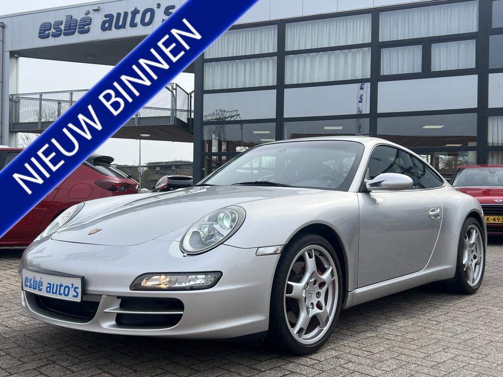 Porsche 911 3.8 Carrera S Coupé Xenon Sportstoelen Pasm PCM, Auto's, Automaat, Achterwielaandrijving, Gebruikt, Zwart