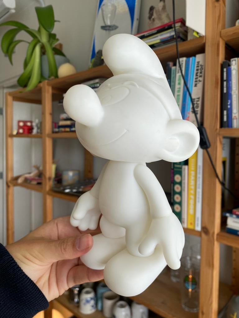 Grote Smurf Puppy Figuur - Wit, Collectible, Verzamelen, Smurfen, Ophalen of Verzenden, Nieuw, Overige Smurfen, Poppetje, Figuurtje of Knuffel