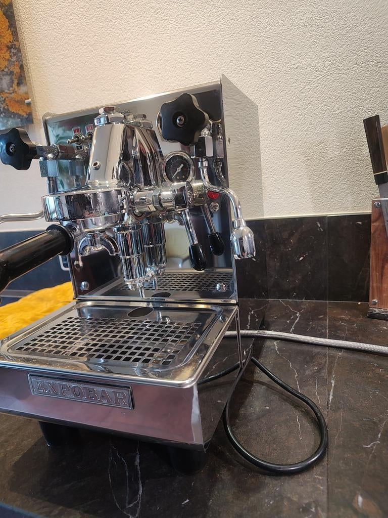Expobar Brewtus IV espressomachine rotery pomp dubbel boiler, Ophalen, Espresso apparaat