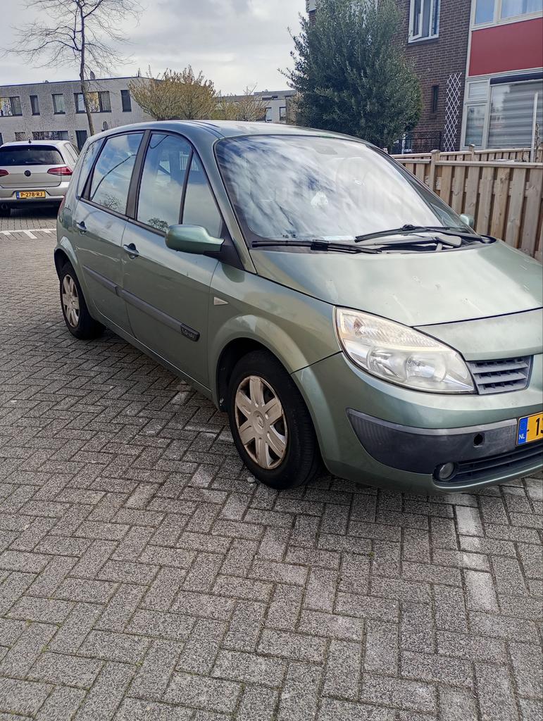 Renault Scénic 1.6 16V 83KW AUT 2004 Groen, Auto's, Renault, 1345 kg, 4 cilinders, Origineel Nederlands, 113 pk