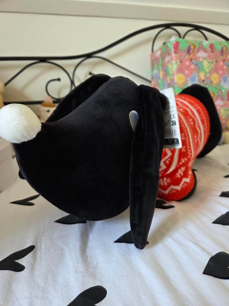 Hema Takkie Hema knuffel met rode trui, Ophalen of Verzenden, Nieuw, Hond