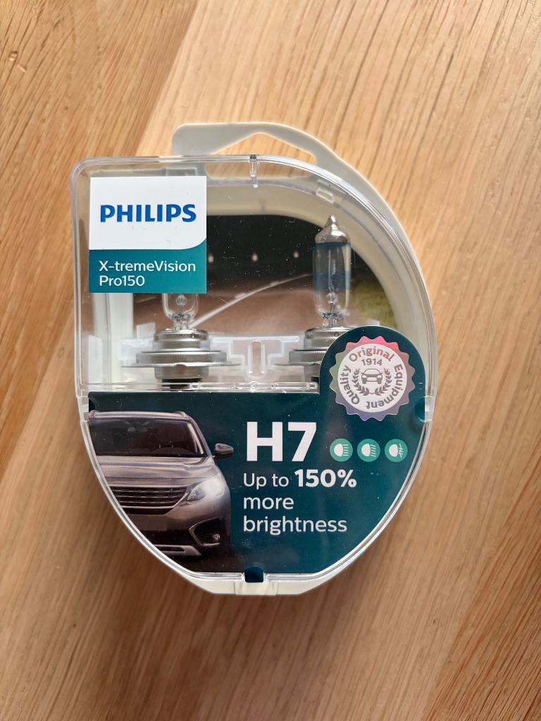 Koplampen Philips X-tremeVision Pro150 H7, Ophalen of Verzenden, Nieuw
