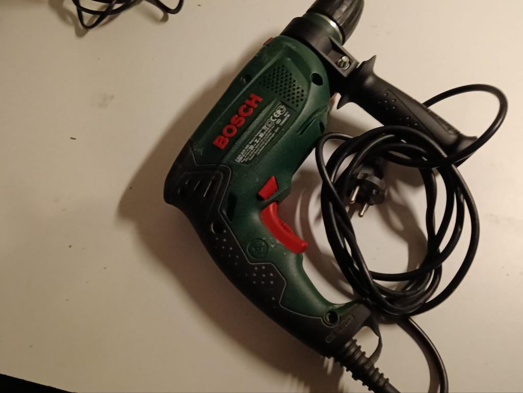 Bosch PSB 650 RE Klopboormachine - Zo goed als nieuw, Boormachine, 600 watt of meer, Ophalen of Verzenden, Zo goed als nieuw