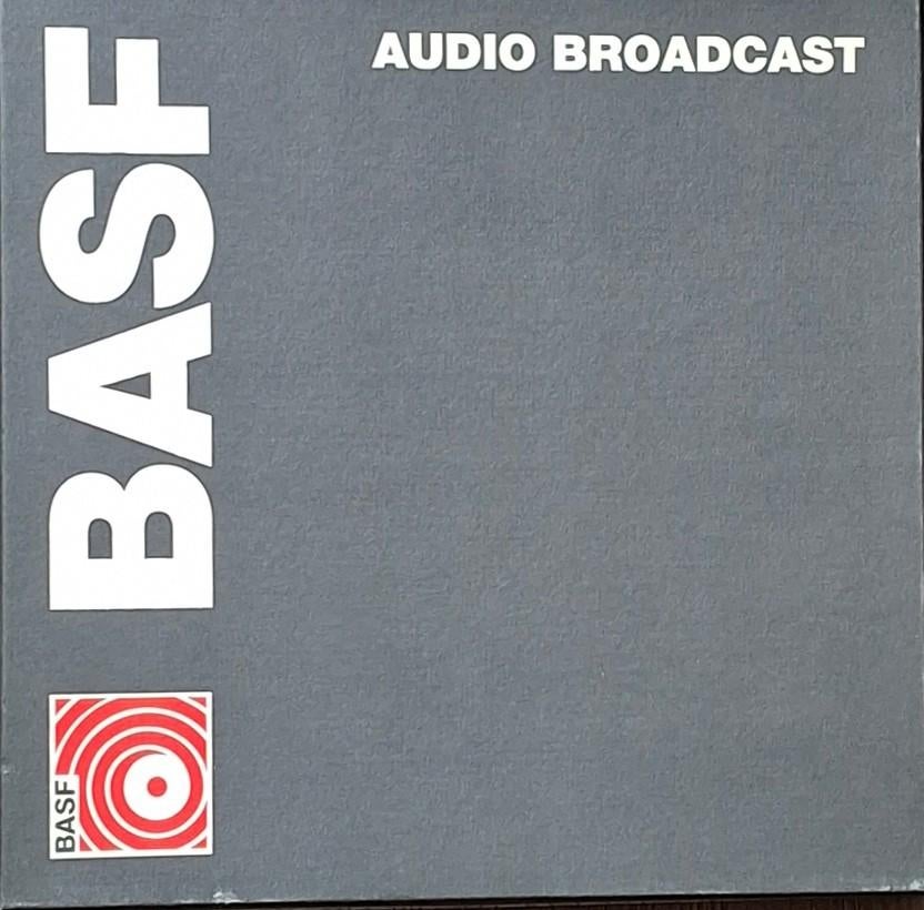 BASF Audio Broadcast Spoel met Band, Audio, Tv en Foto, Bandrecorders, Ophalen of Verzenden, Onderdeel, Met banden