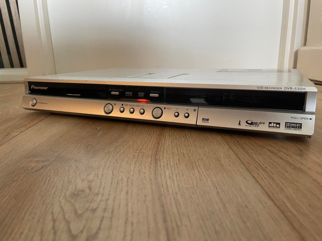 Pioneer Harddisk / DVD recorder DVR-530H + afstandsbediening, Audio, Tv en Foto, Dvd-spelers, Gebruikt, Met harddisk, Dvd-recorder