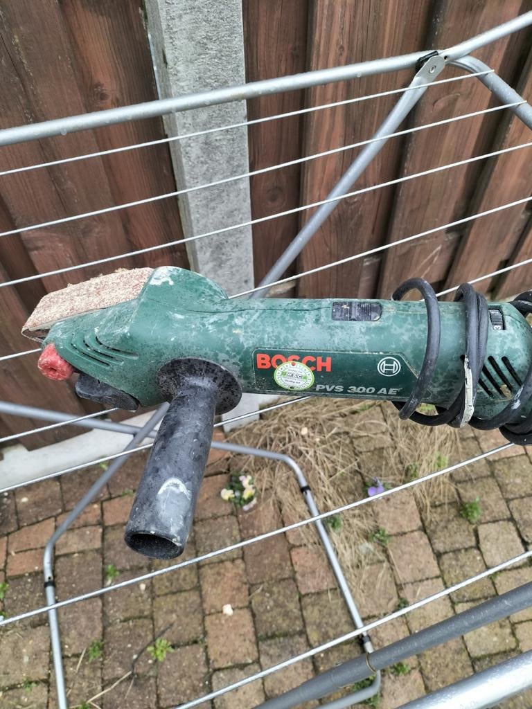 Bosch PVS 300 AE Bandschuurmachine - Gebruikt, Ophalen of Verzenden