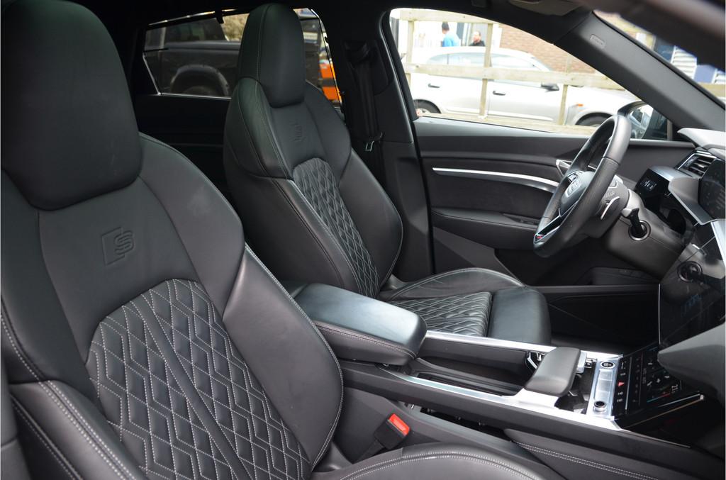 Audi Q8 Sportback e-tron 55 quattro S Edition 115 kWh Trekha, Auto's, Audi, Automaat, Zwart, 600 km, Vierwielaandrijving