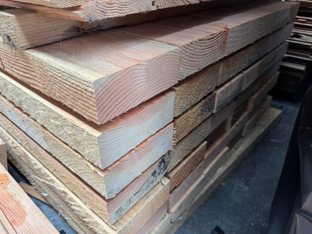 Douglas paal 200x200 mm | Douglas balk 63x175, Ophalen of Verzenden, Nieuw, 250 cm of meer, Palen